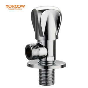  China Faucet Factory Zinc Handle Brass Angle Valve